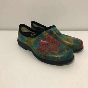 Sloggers Waterproof Comfort Garden Shoes | Women's Size 7